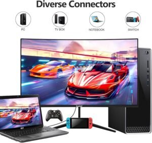 افضل 5 شاشات قيمنق رخيصه في 2025 