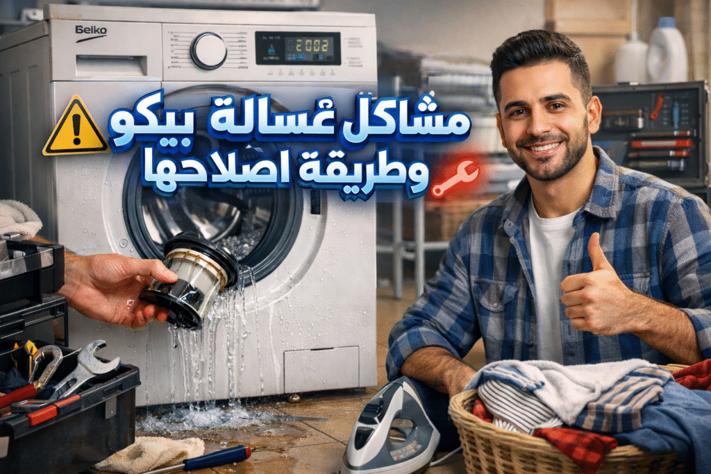 مشاكل غسالة بيكو