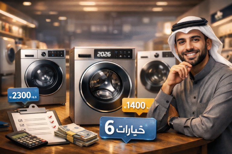 أفضل غسالة اتوماتيك 8 كيلو للشراء 2026 | 6 خيارات مجرّبة وأسعار محدثة