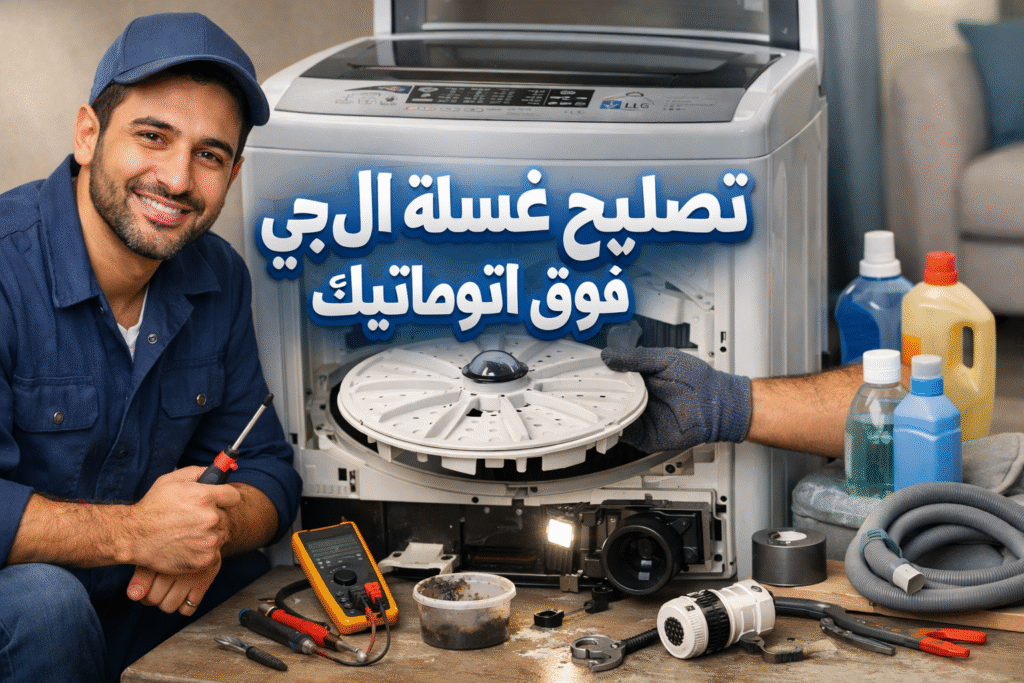 تصليح غسالة ال جي فوق اتوماتيك