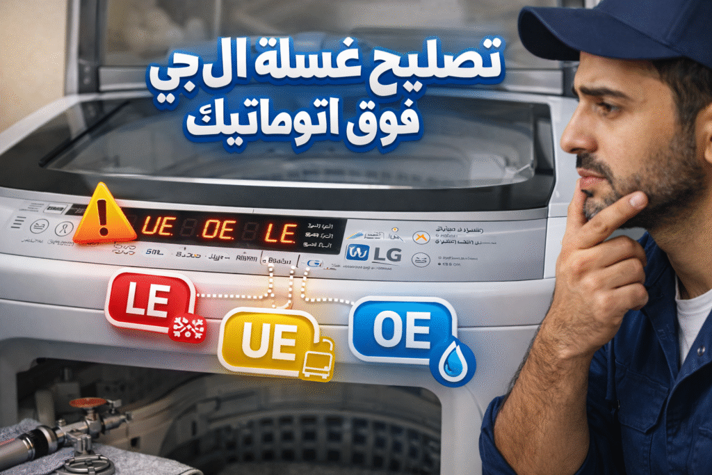 تصليح غسالة ال جي فوق اتوماتيك