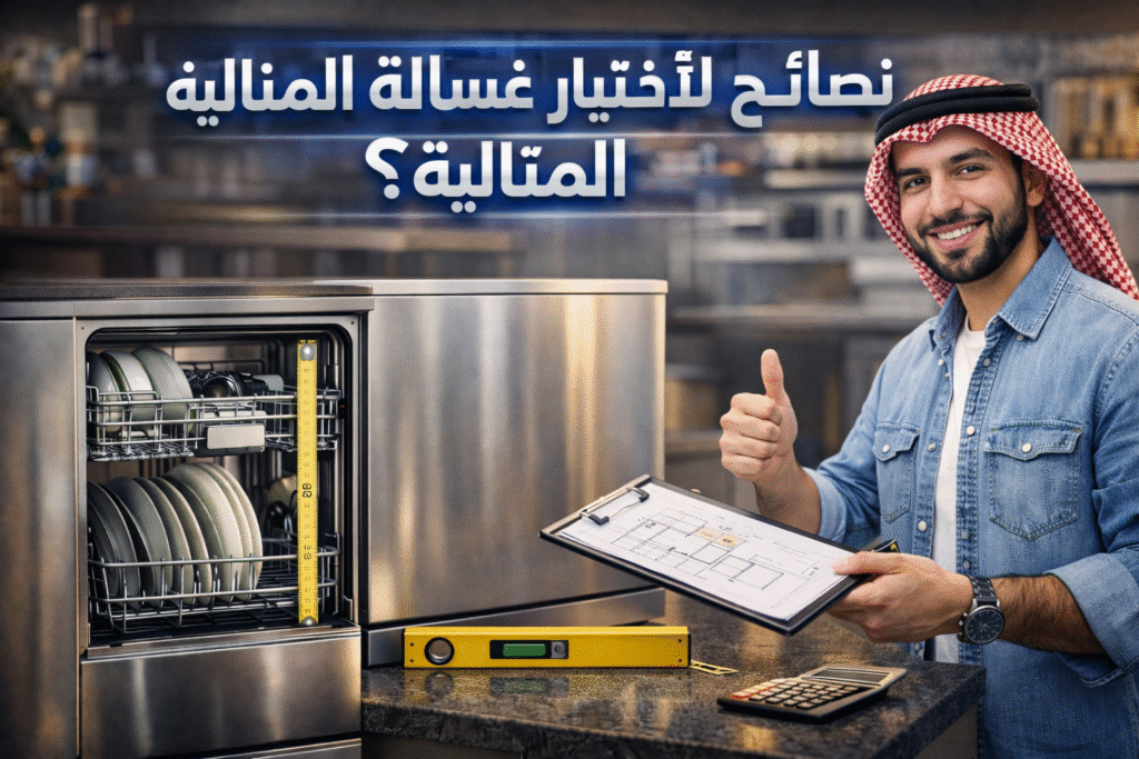 مقاسات غسالة الاواني