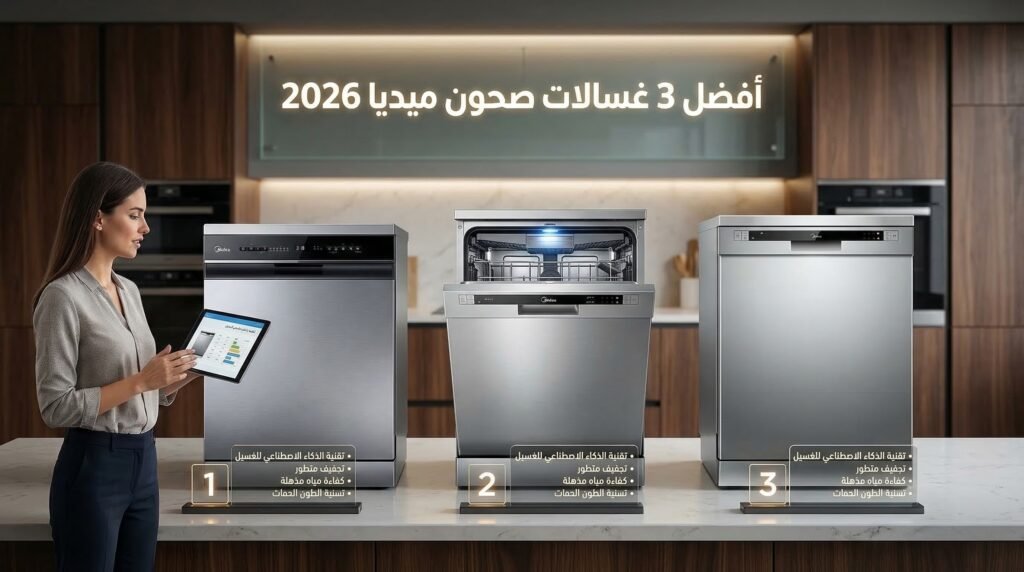 غسالات صحون ميديا