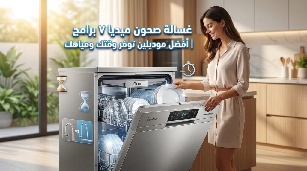 غسالة صحون ميديا ٧ برامج