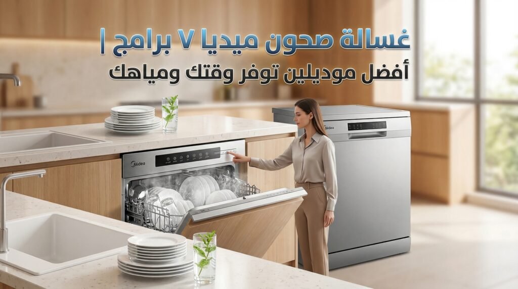 غسالة صحون ميديا ٧ برامج