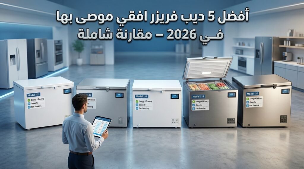 ديب فريزر افقي