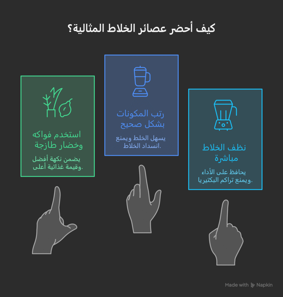 عصاير الخلاط