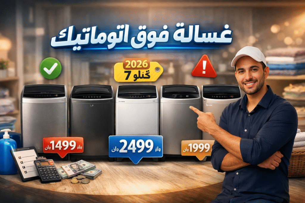  غسالة فوق اتوماتيك