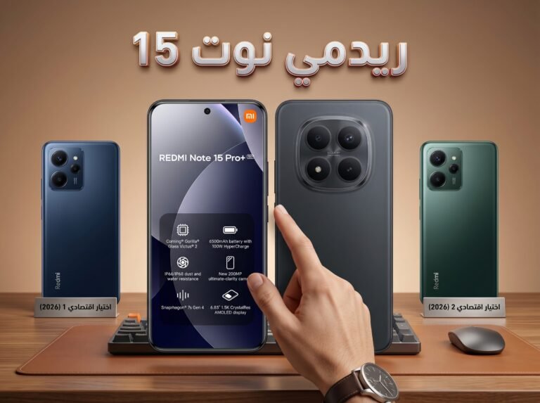 مراجعة ريدمي نوت 15-وافضل خيارين رخيصه للشراء 2026