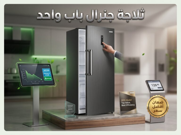 افضل ثلاجة جنرال باب واحد موفرة للطاقة 2026|بأفضل سعر