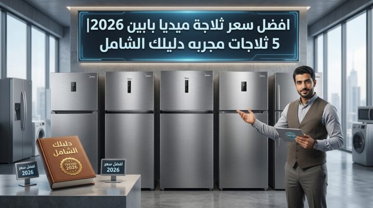 افضل سعر ثلاجة ميديا بابين 2026| 5 ثلاجات مجربه دليلك الشامل