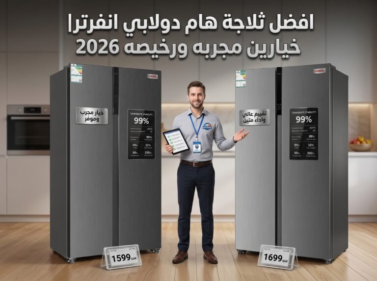 افضل ثلاجة هام دولابي انفرتر|خيارين مجربه ورخيصه 2026