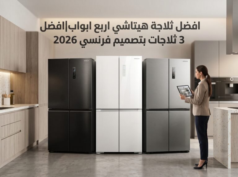 افضل ثلاجة هيتاشي اربع ابواب|افضل 3 ثلاجات بتصميم فرنسي 2026