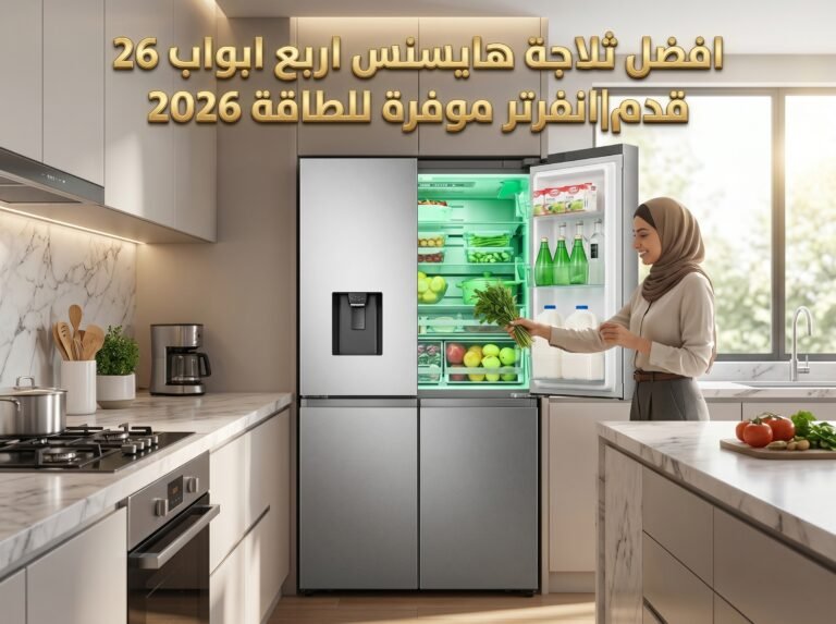 افضل ثلاجة هايسنس اربع ابواب 26 قدم|انفرتر موفرة للطاقة 2026