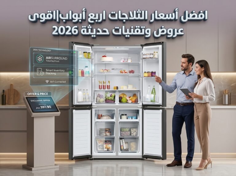 افضل أسعار الثلاجات اربع أبواب|اقوى عروض وتقنيات حديثة 2026