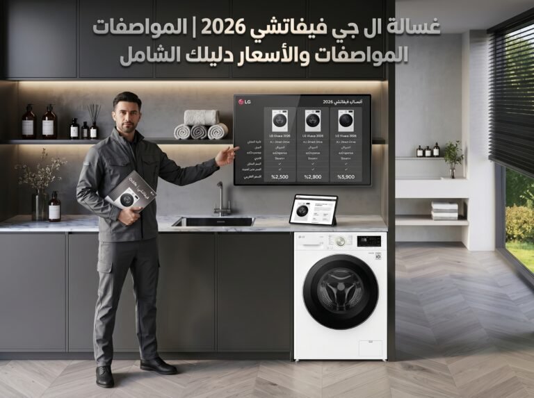غسالة ال جي فيفاتشي 2026 | المواصفات والأسعار دليلك الشامل
