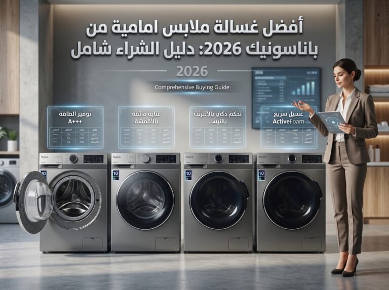 أفضل غسالة ملابس امامية من باناسونيك 2026: دليل الشراء شامل