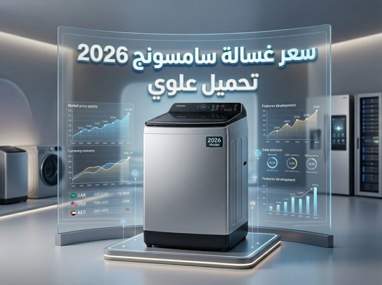 سعر غسالة سامسونج 13 كيلو تحميل علوي 2026 | مواصفات ومقارنة