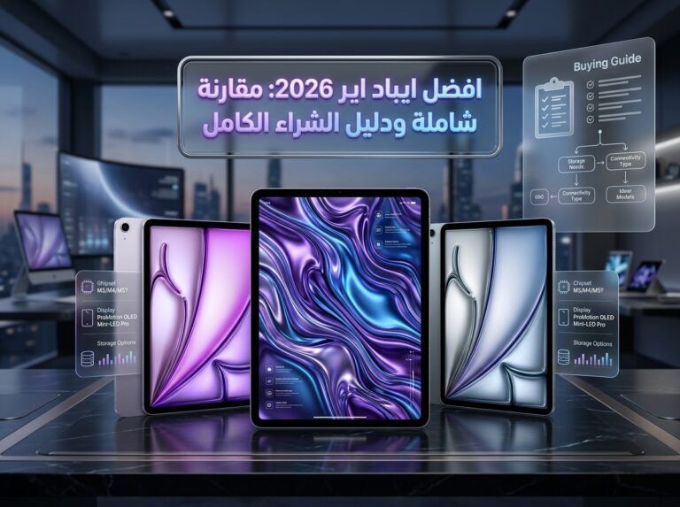 افضل ايباد اير 2026: مقارنة شاملة ودليل الشراء الكامل