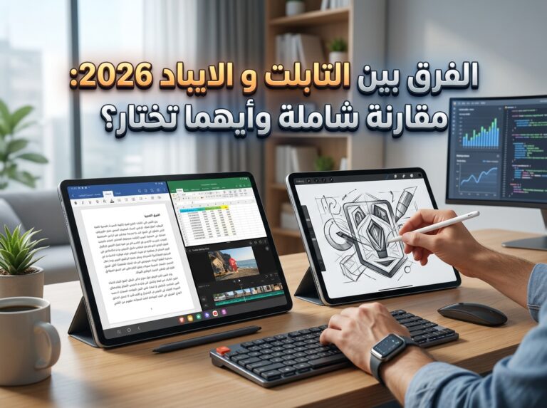 الفرق بين التابلت و الايباد 2026: مقارنة شاملة وأيهما تختار؟