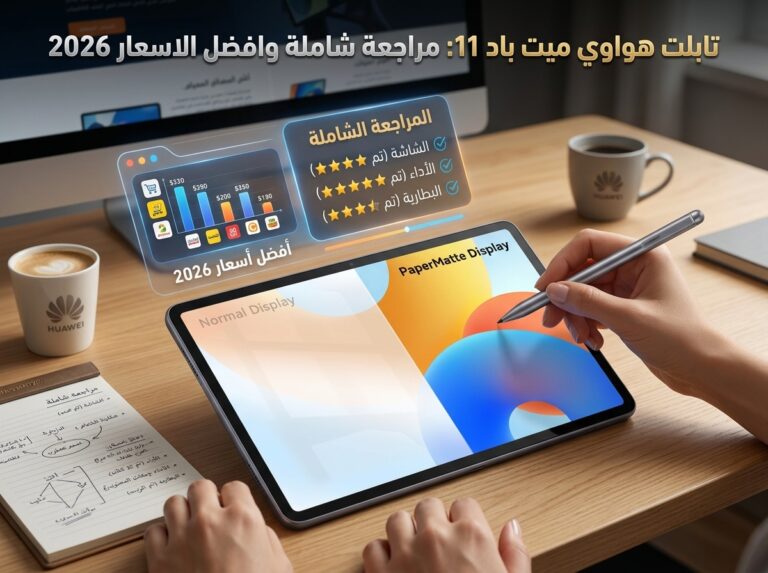 تابلت هواوي ميت باد 11: مراجعة شاملة وافضل الاسعار 2026