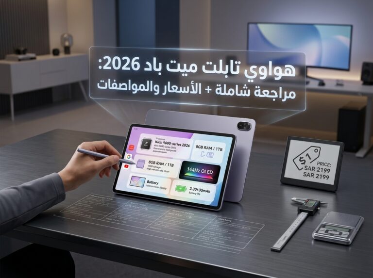 هواوي تابلت ميت باد 2026: مراجعة شاملة + الأسعار والمواصفات