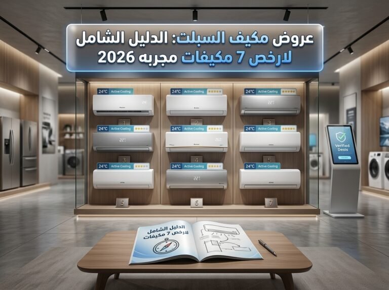 عروض مكيف السبلت: الدليل الشامل لارخص 7 مكيفات مجربه 2026