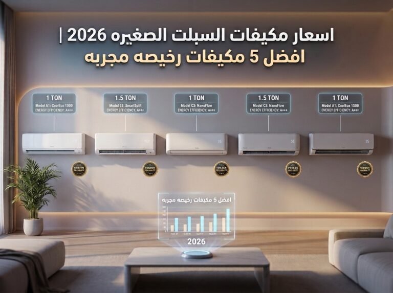 اسعار مكيفات السبلت الصغيره 2026 | افضل 5 مكيفات رخيصه مجربه