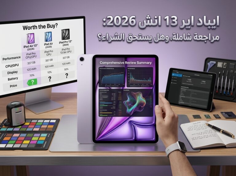 ايباد اير 13 انش 2026: مراجعة شاملة، وهل يستحق الشراء؟
