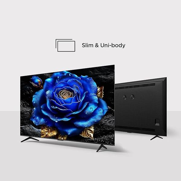 تلفاز TCL 85 تصميم Slim Uni-body