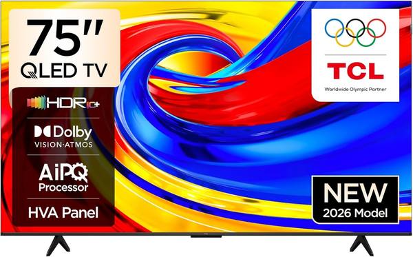 تلفزيون TCL 75 بوصة QLED T61D 2026