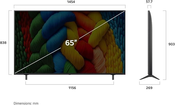 تلفزيونات الجي NanoCell 65 بوصة 4K