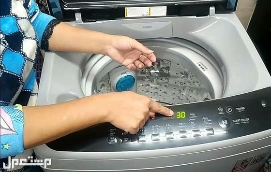 عطل بسبب المسحوق في غسالة ال جي فوق اتوماتيك