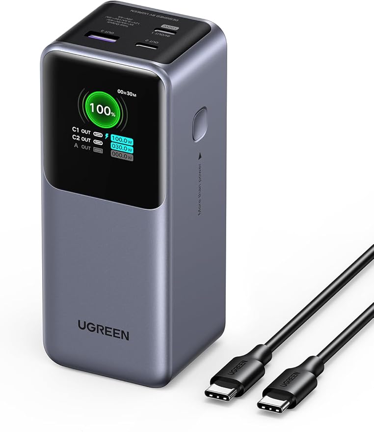 افضل باور بانك بسعر رخيص - يوجرين نيكسود مع كابل USB-C