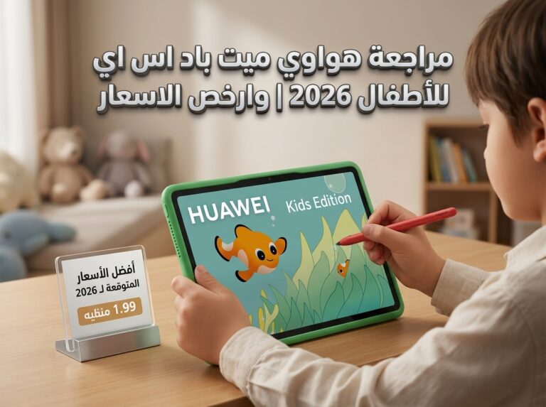 مراجعة هواوي ميت باد اس اي للأطفال 2026 | وارخص الاسعار