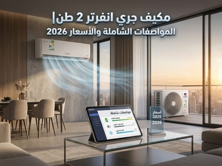 مكيف جري انفرتر 2 طن| المواصفات الشاملة والأسعار 2026