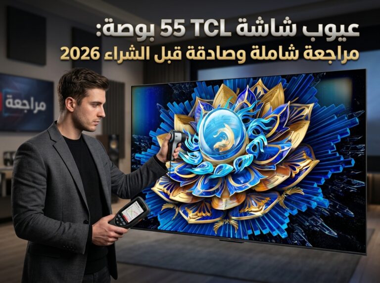 عيوب شاشة TCL 55 بوصة: مراجعة شاملة وصادقة قبل الشراء 2026