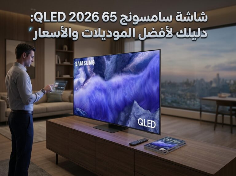 شاشة سامسونج 65 QLED: الدليل الشامل لأفضل الموديلات والأسعار في 2026