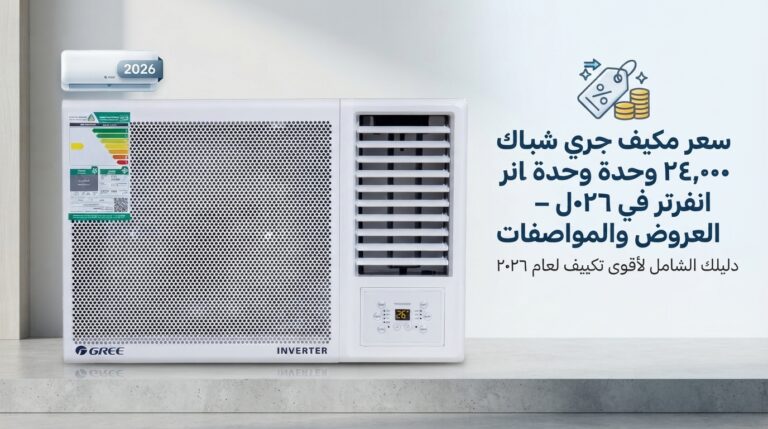 سعر مكيف جري شباك 24 لعام 2026 – أفضل العروض والمواصفات