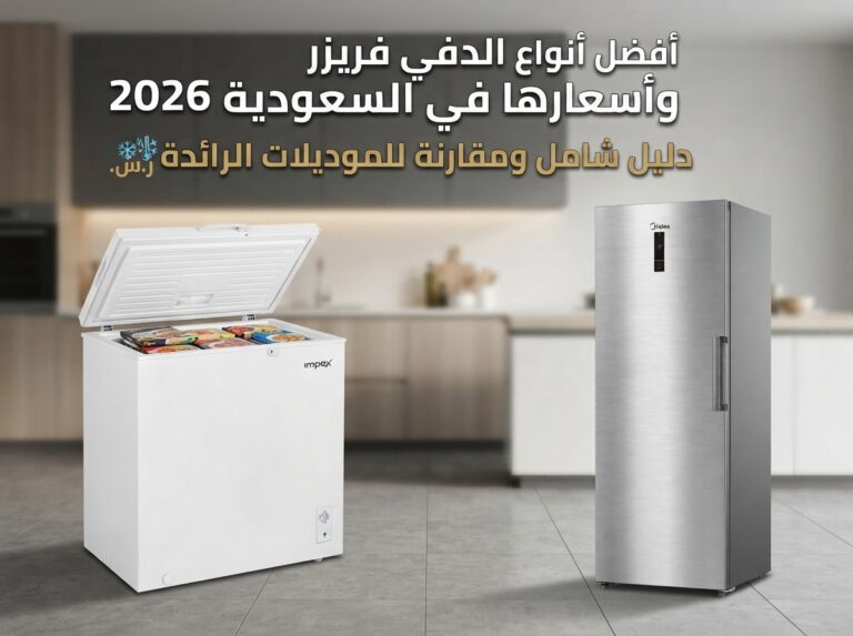 افضل انواع الديب فريزر واسعارها في السعودية 2026