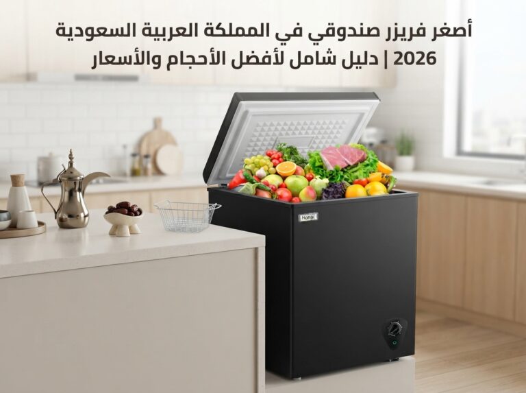 اصغر فريزر ارضي في السعودية 2026|دليل شامل لأفضل الأحجام والأسعار