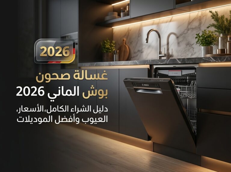 غسالة صحون بوش الماني 2026: دليل الشراء الكامل، الأسعار، العيوب وأفضل الموديلات