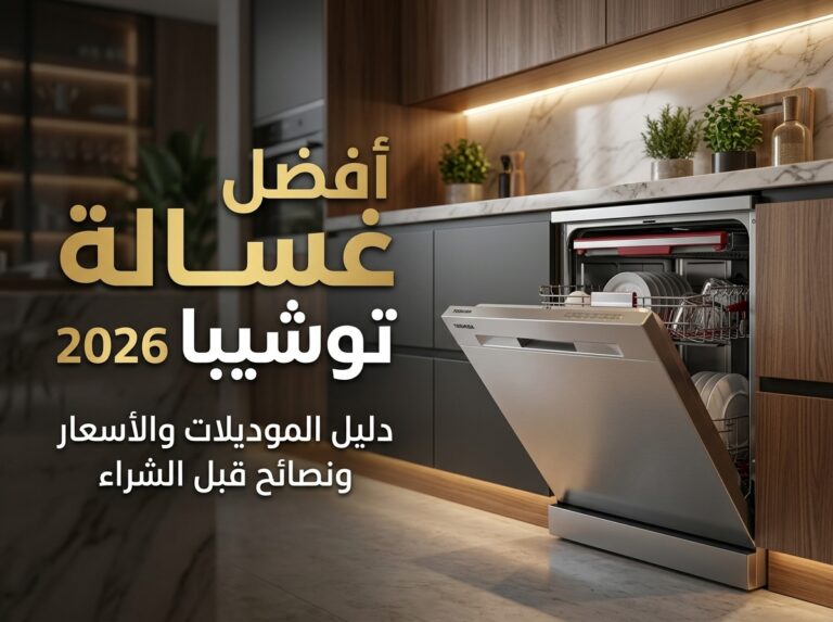 افضل غسالة صحون توشيبا 2026: مقارنة الموديلات والأسعار والعيوب قبل الشراء